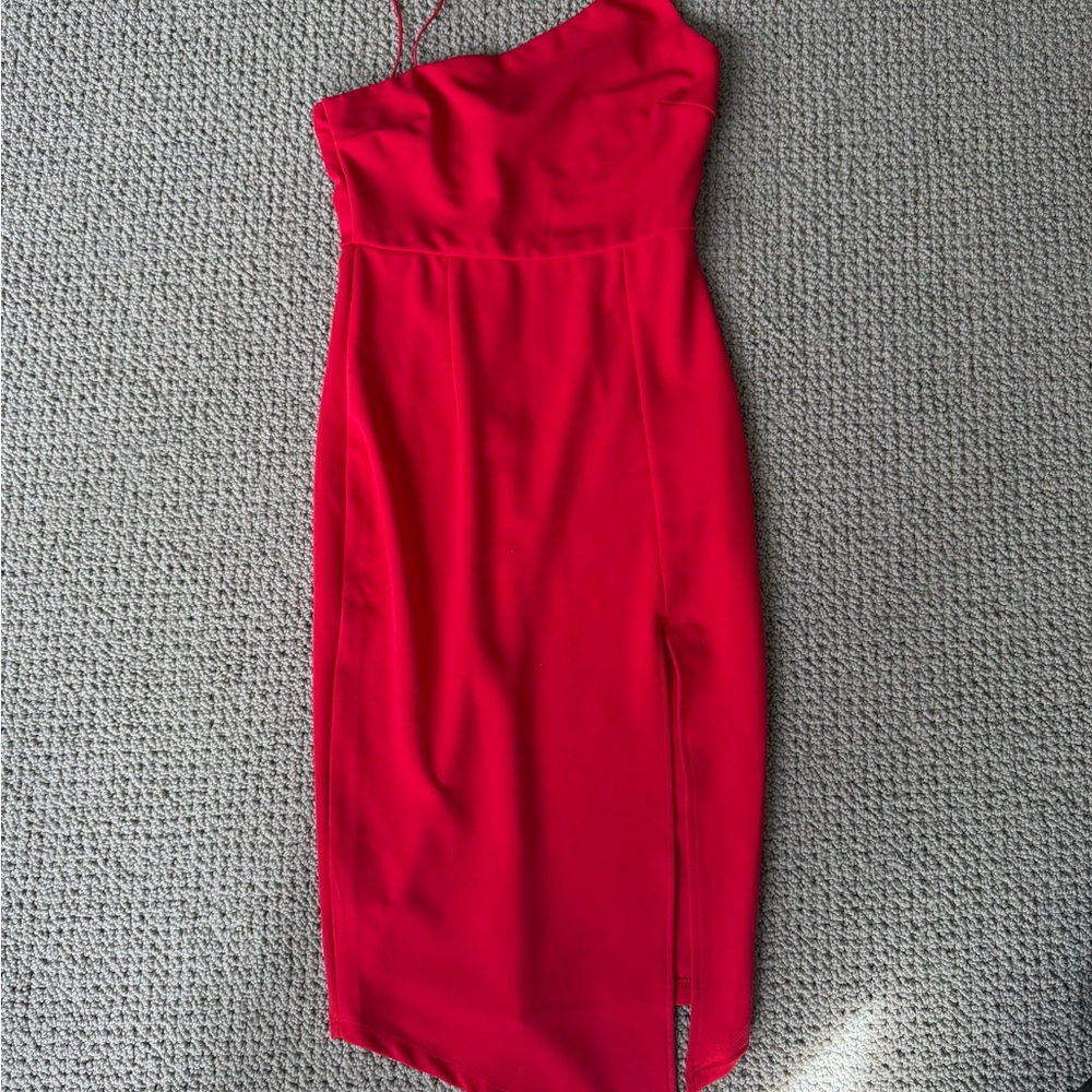 Princess Polly Red Midi Dress